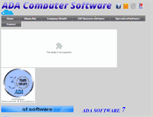 Tablet Screenshot of adacy.com